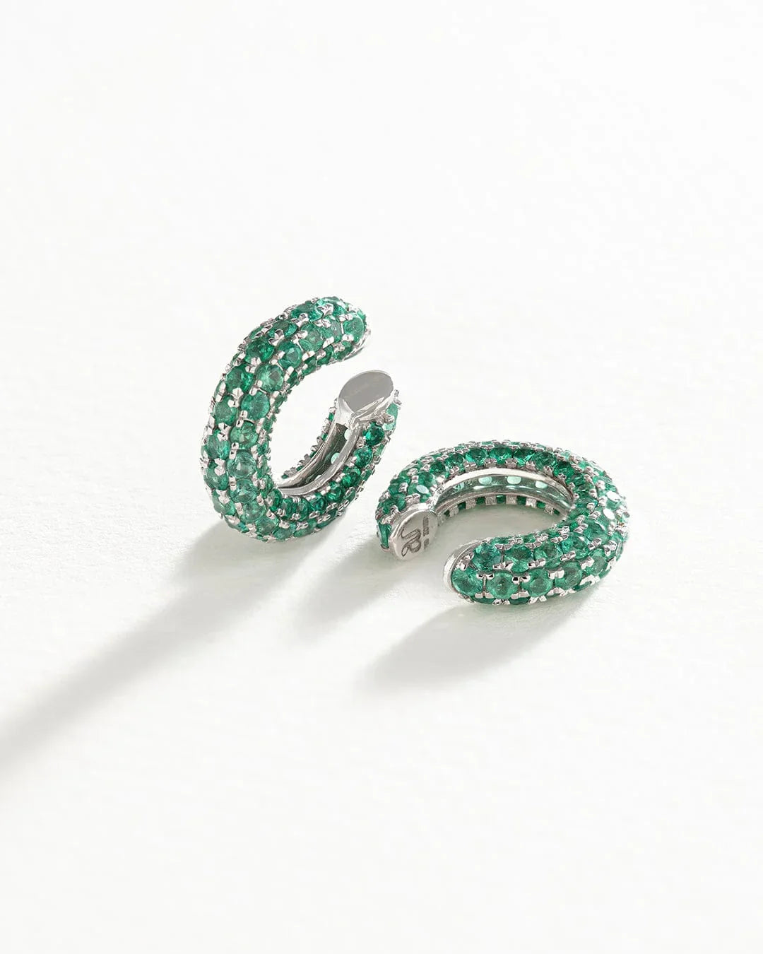 Akshita Rattha Earrings Chiron Earrings - Emerald