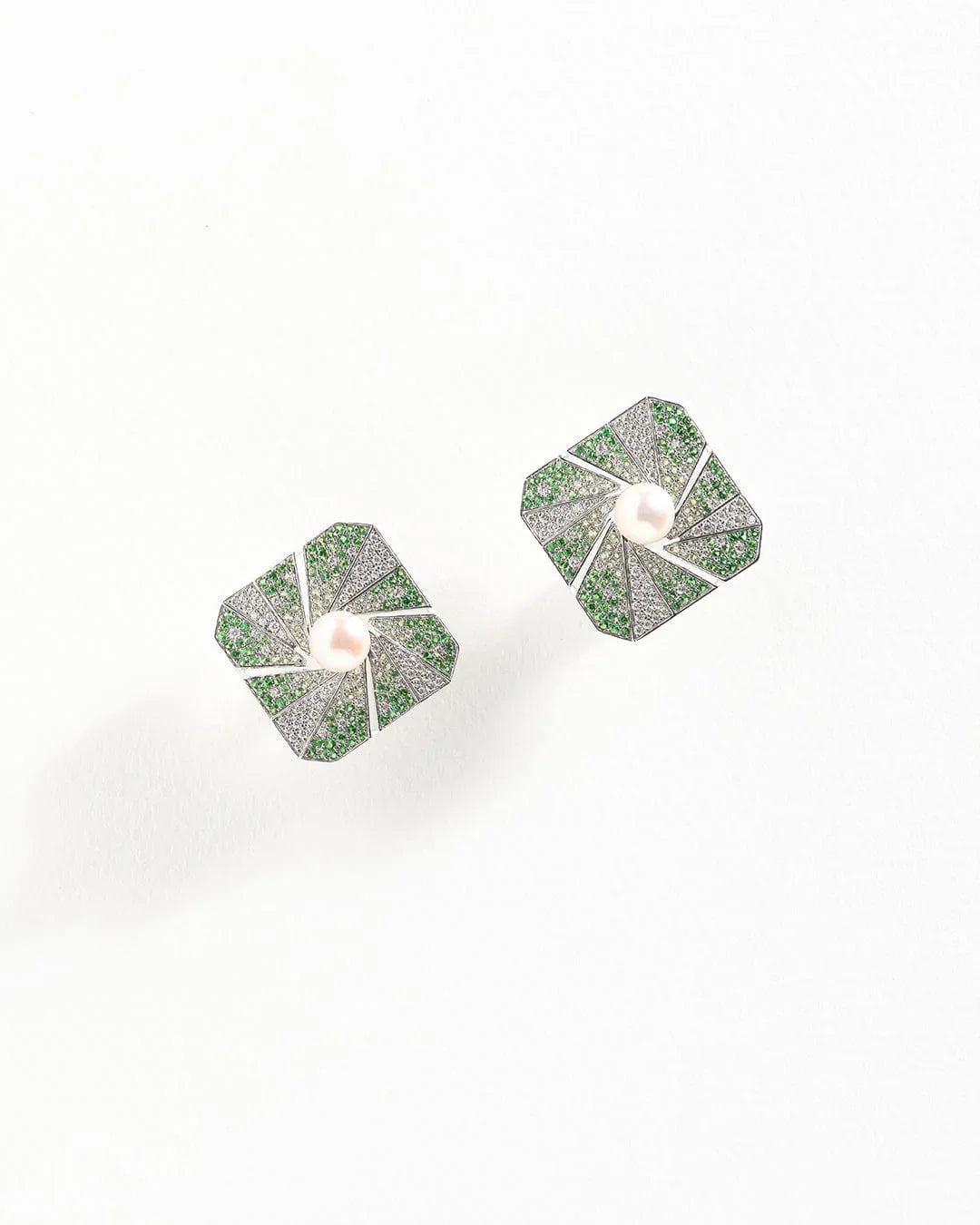 Akshita Rattha Earrings Eterna Earrings - Emerald