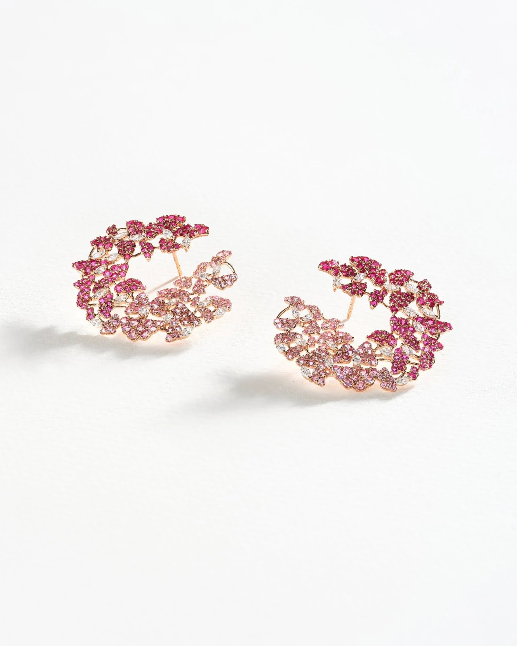 Akshita Rattha Earrings Rosette Arc Earrings