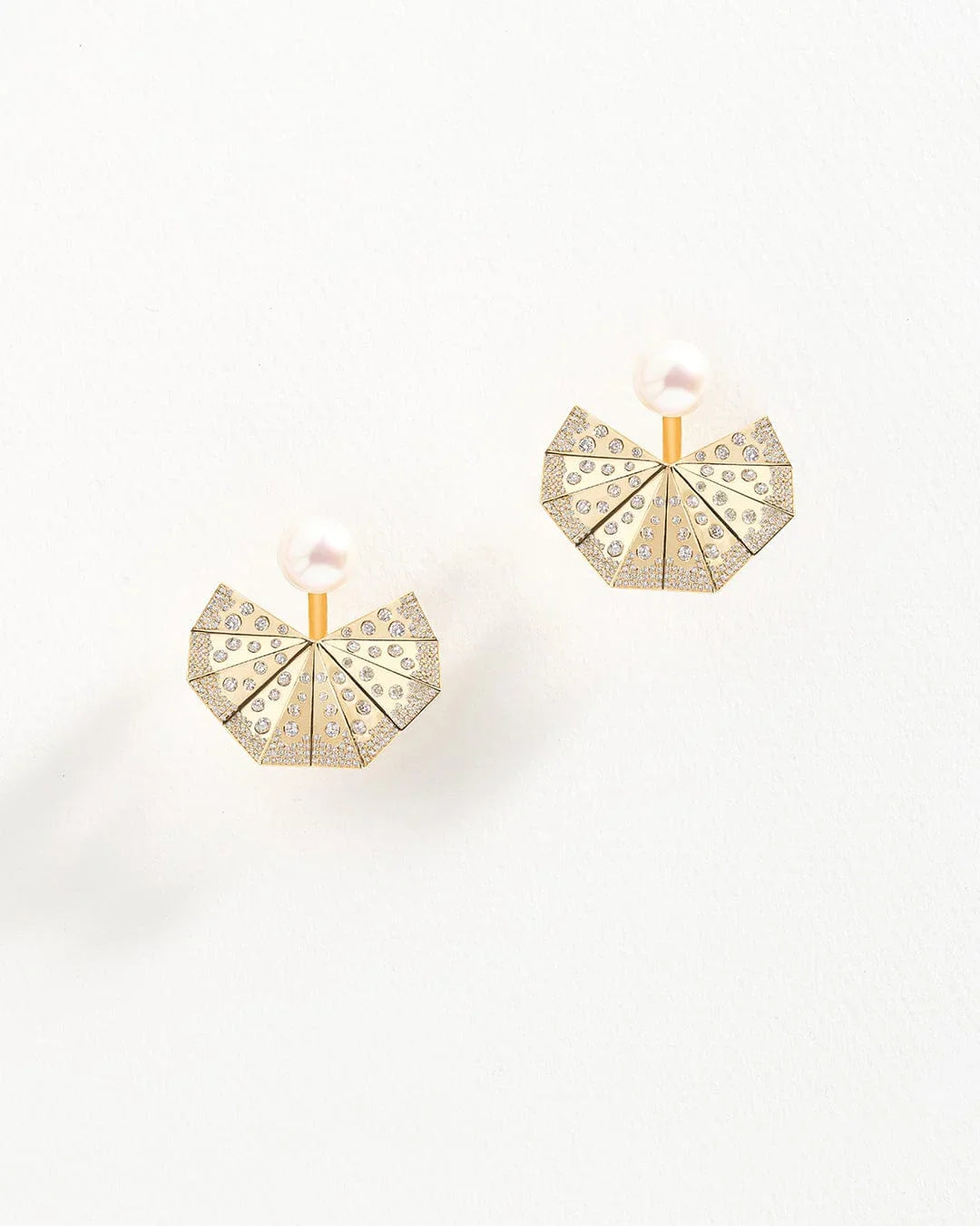 Akshita Rattha Earrings Sefira Dangler Earrings - Rose Gold