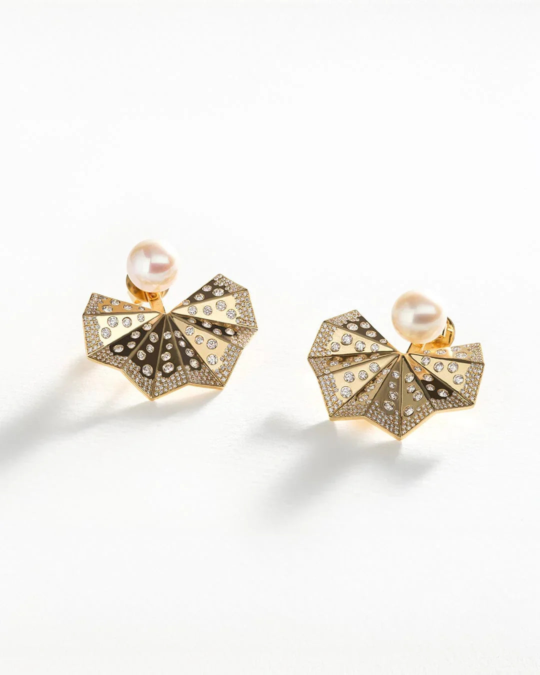 Akshita Rattha Earrings Sefira Dangler Earrings - Rose Gold