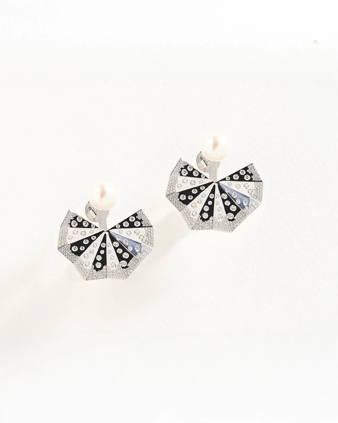 Akshita Rattha Earrings Sefira Dangler Earrings - White